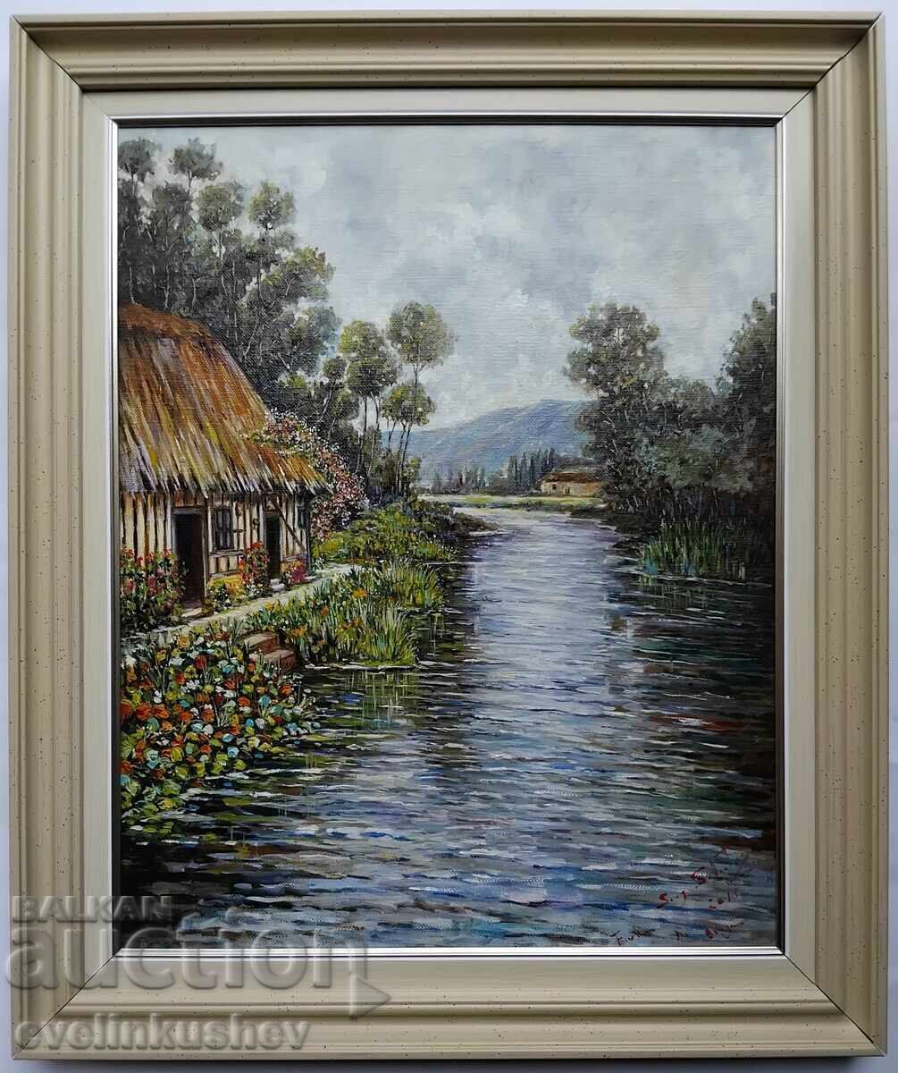 Oil painting Italian artist