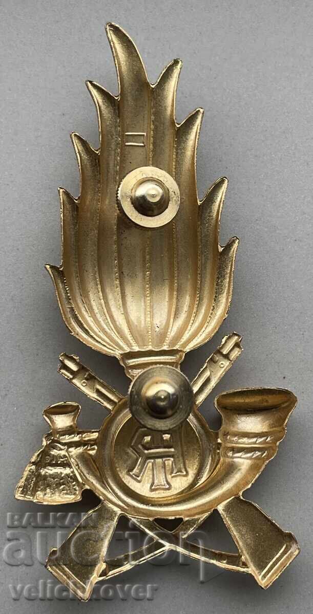 39909 Italy gold-plated cockade officer mountain riflemen 60s with price 20.00 BGN | € 10.23 39909 Italy gold-plated cockade officer mountain riflemen 60s with price 20.00 BGN | € 10.23