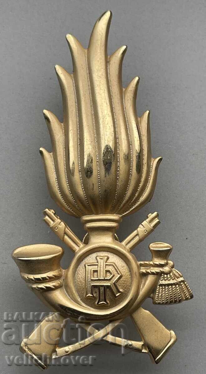 39909 Italy gold-plated cockade officer mountain riflemen 60s 39909 Italy gold-plated cockade officer mountain riflemen 60s