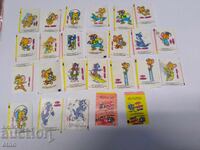 1989 25 pcs. SOCS CHEESE PICTURES-TOM AND JERRY, TOM & JERRY