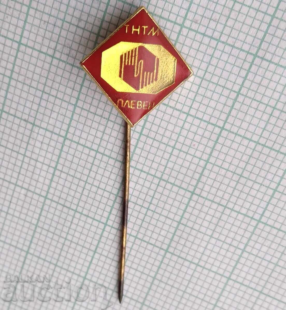 18088 Badge - TNTM Pleven with price 1.00 BGN | € 0.51