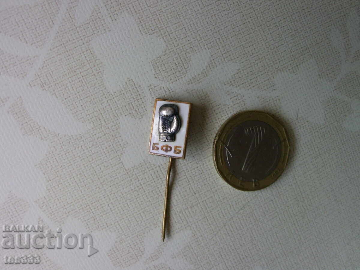 Delivery of Badge BBF Bulgarian Boxing Federation enameled