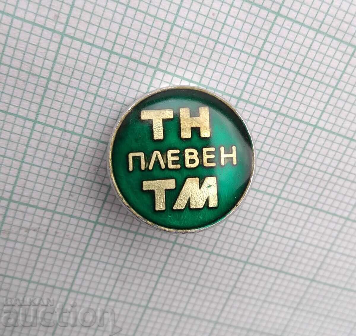 18103 Badge - TNTM Pleven with price 1.00 BGN | € 0.51 18103 Badge - TNTM Pleven with price 1.00 BGN | € 0.51