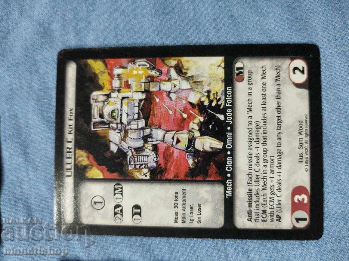 Delivery of We offer a large collection of Batletech cards Delivery of We offer a large collection of Batletech cards