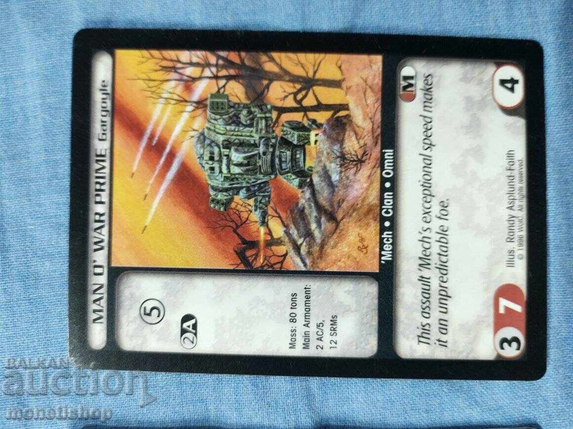 We offer a large collection of Batletech cards - 7 We offer a large collection of Batletech cards - 7