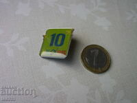 10 years Athens International Airport pin badge