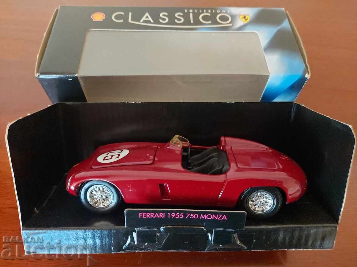 Metal car Ferrari 1955 750 Monza Shell collection 1998 with price € 13.00 | 25.43 BGN