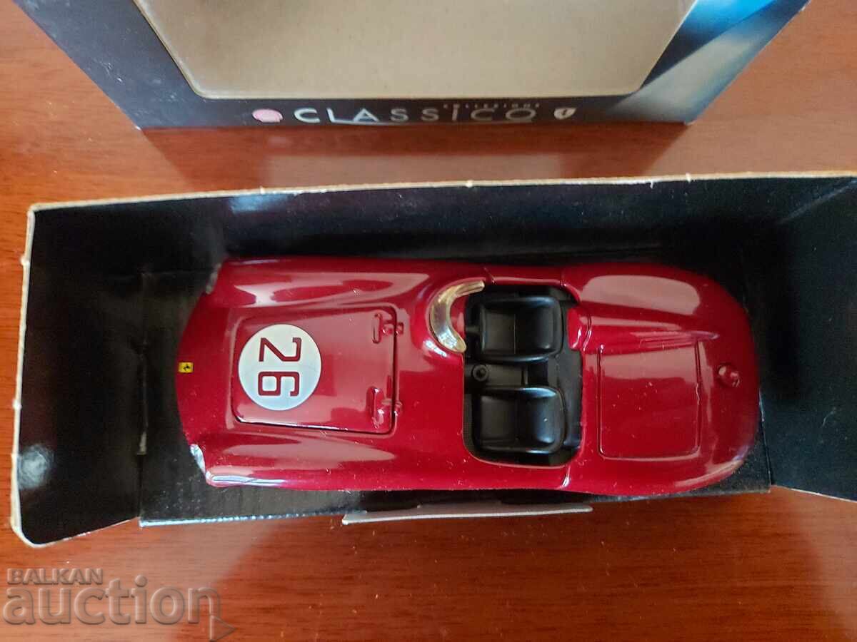 Auction Metal car Ferrari 1955 750 Monza Shell collection 1998 Auction Metal car Ferrari 1955 750 Monza Shell collection 1998