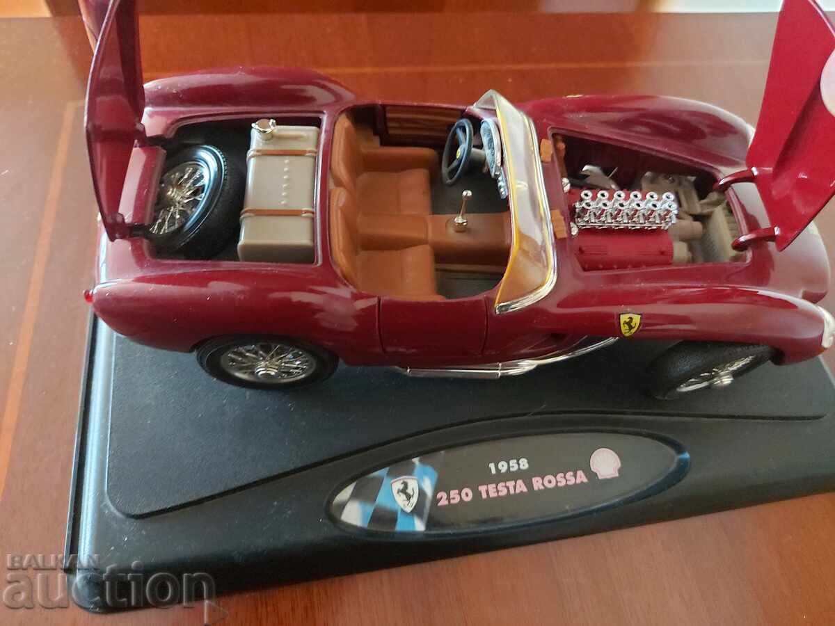 Metal trolley Ferrari 1958 - 250 Testa Rossa with price 45.00 BGN | € 23.01 Metal trolley Ferrari 1958 - 250 Testa Rossa with price 45.00 BGN | € 23.01