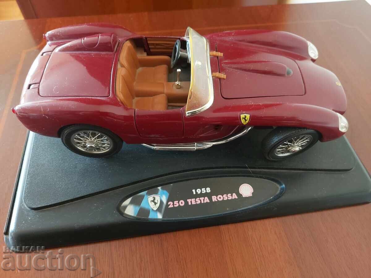 Μεταλλικό καρότσι Ferrari 1958 - 250 Testa Rossa Μεταλλικό καρότσι Ferrari 1958 - 250 Testa Rossa