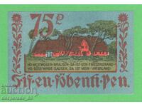 (¯`'•.¸NOTGELD (гр. Bordelum) 1921 UNC -75 пфенига¸.•'´¯)