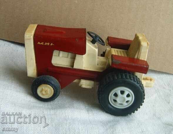 Tractor MIR - old toy, metal and plastic - 2 pieces - 5 Tractor MIR - old toy, metal and plastic - 2 pieces - 5