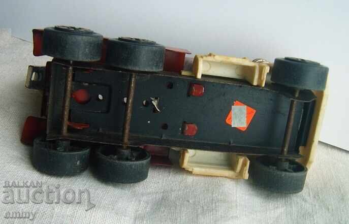 Delivery of Truck crane MIR - toy, metal and plastic. Missing Delivery of Truck crane MIR - toy, metal and plastic. Missing