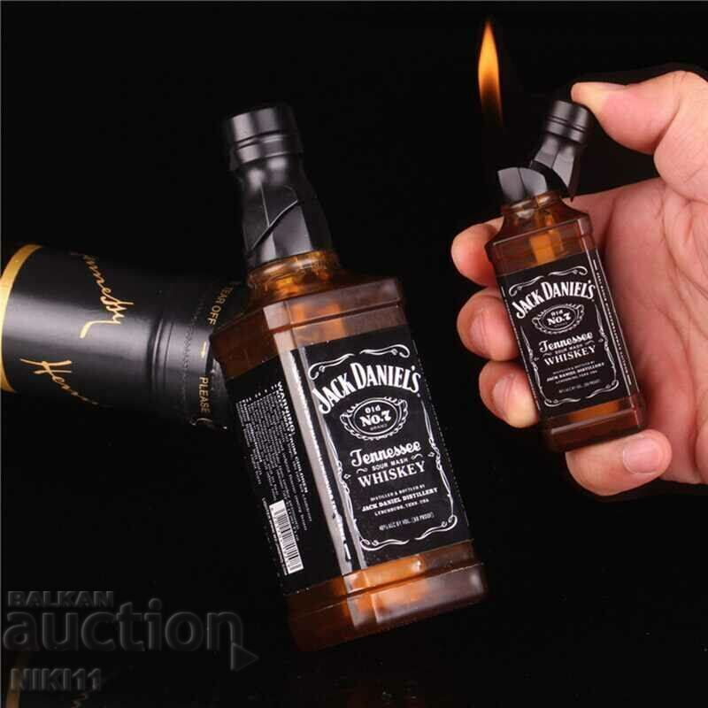 Jack Daniels bottle lighter, Jack Daniels whiskey with price 29.00 BGN | € 14.83 Jack Daniels bottle lighter, Jack Daniels whiskey with price 29.00 BGN | € 14.83
