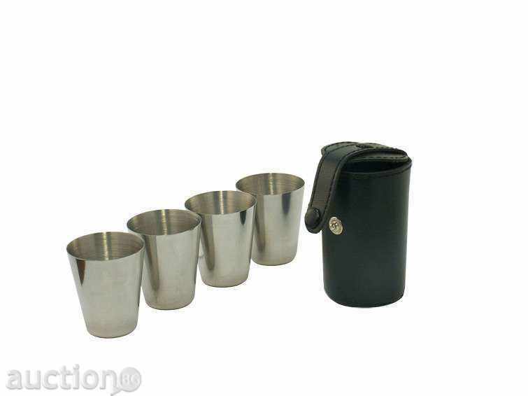 ЧАШКИ -4 БР. FROM INOX with price 9.50 BGN | € 4.86 ЧАШКИ -4 БР. FROM INOX with price 9.50 BGN | € 4.86