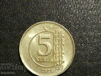 5 kuruş 2023 year Turkey