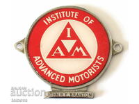 Old enameled moto - club emblem