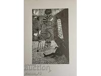 Linocut "Destruction 1"