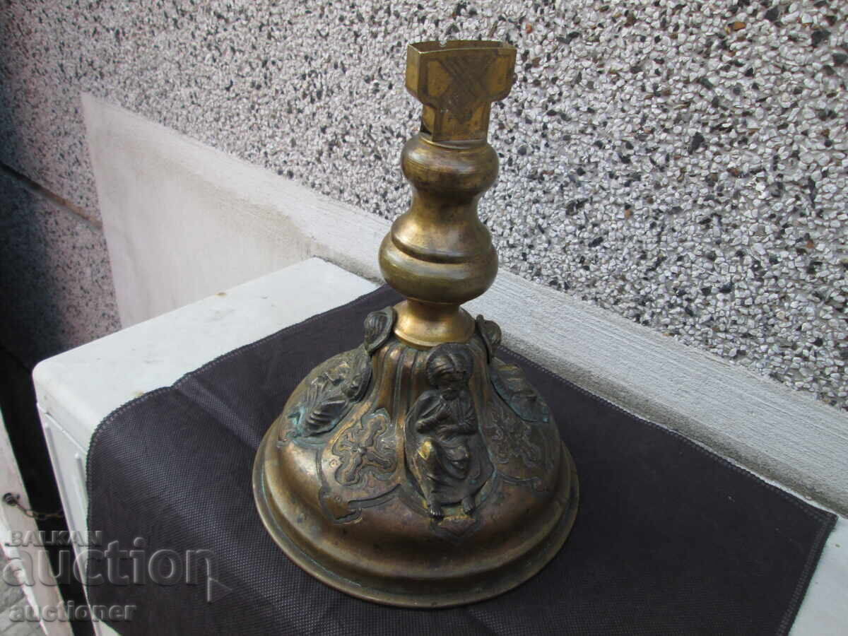 Delivery of OLD CHURCH CANDLEHOLDER, LAMPS LOWER PART-19th century Delivery of OLD CHURCH CANDLEHOLDER, LAMPS LOWER PART-19th century