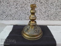 OLD CHURCH CANDLEHOLDER, LAMPS LOWER PART-19th century