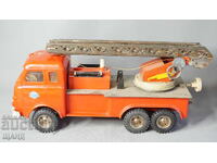 GAMA MECHANIK Old German metal toy fire truck