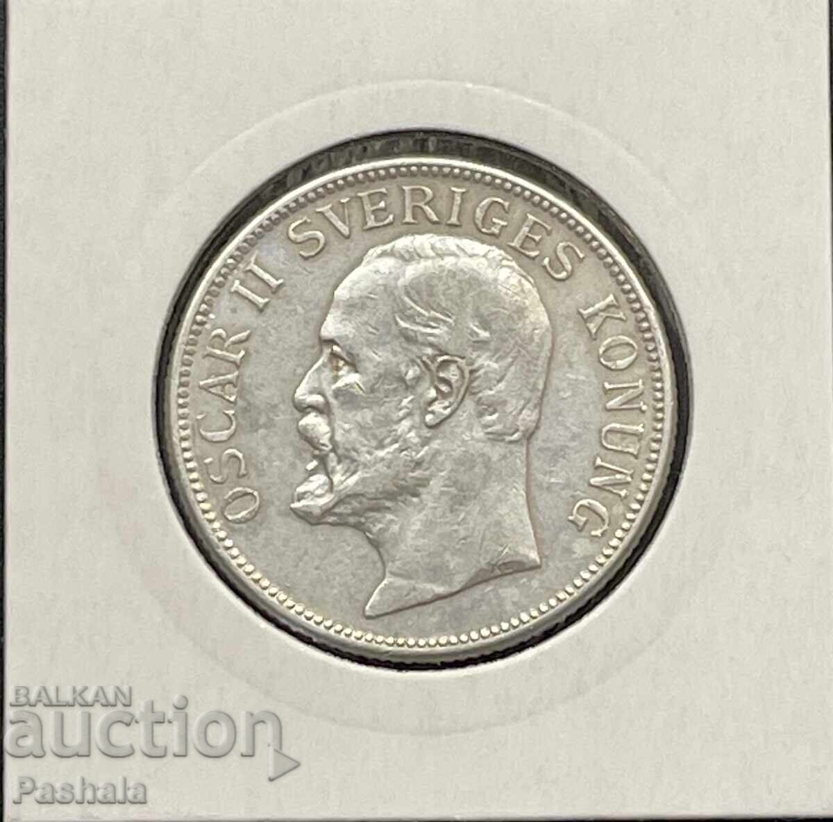 Sweden 2 kroner 1906. Silver. Quality. with price 170.00 BGN | € 86.92 Sweden 2 kroner 1906. Silver. Quality. with price 170.00 BGN | € 86.92