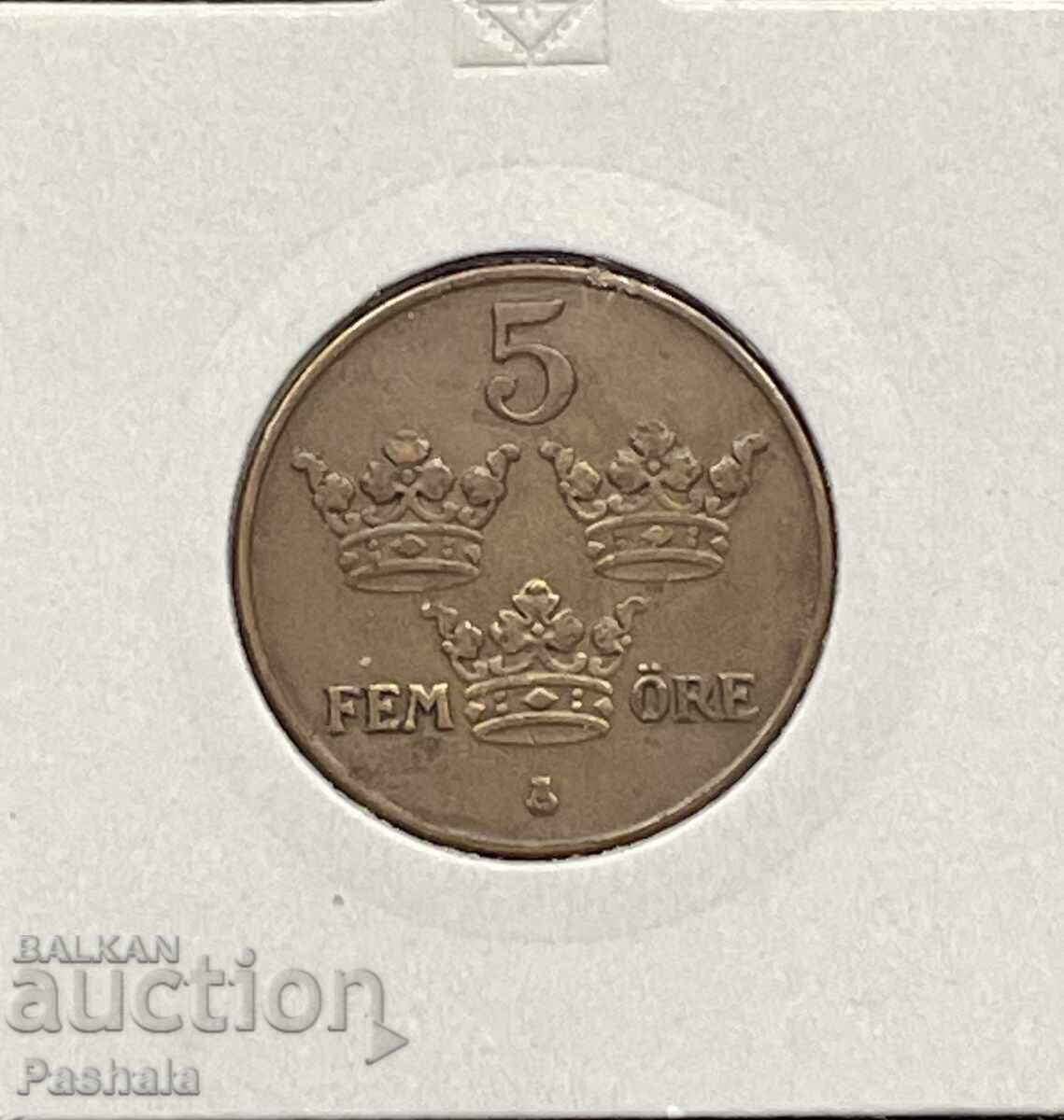 Sweden 5 Jore 1936 Sweden 5 Jore 1936