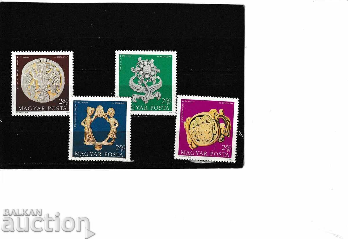 Унгария 1973 г.Изкуство Mi№ 2898/01 чисти