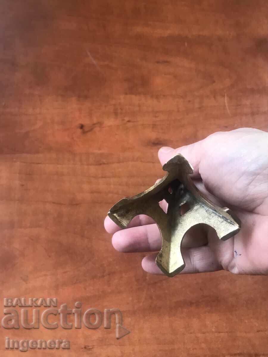 FIGURA BRONZ ALAMA MILIZATA-135 GR. - 5