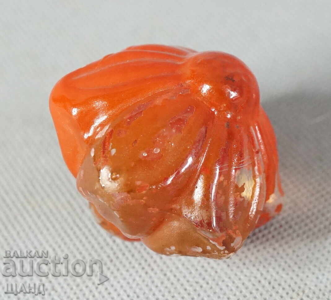 Auction Old clay toy figurine for Christmas tree Auction Old clay toy figurine for Christmas tree