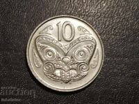 1988 New Zealand 10 cents