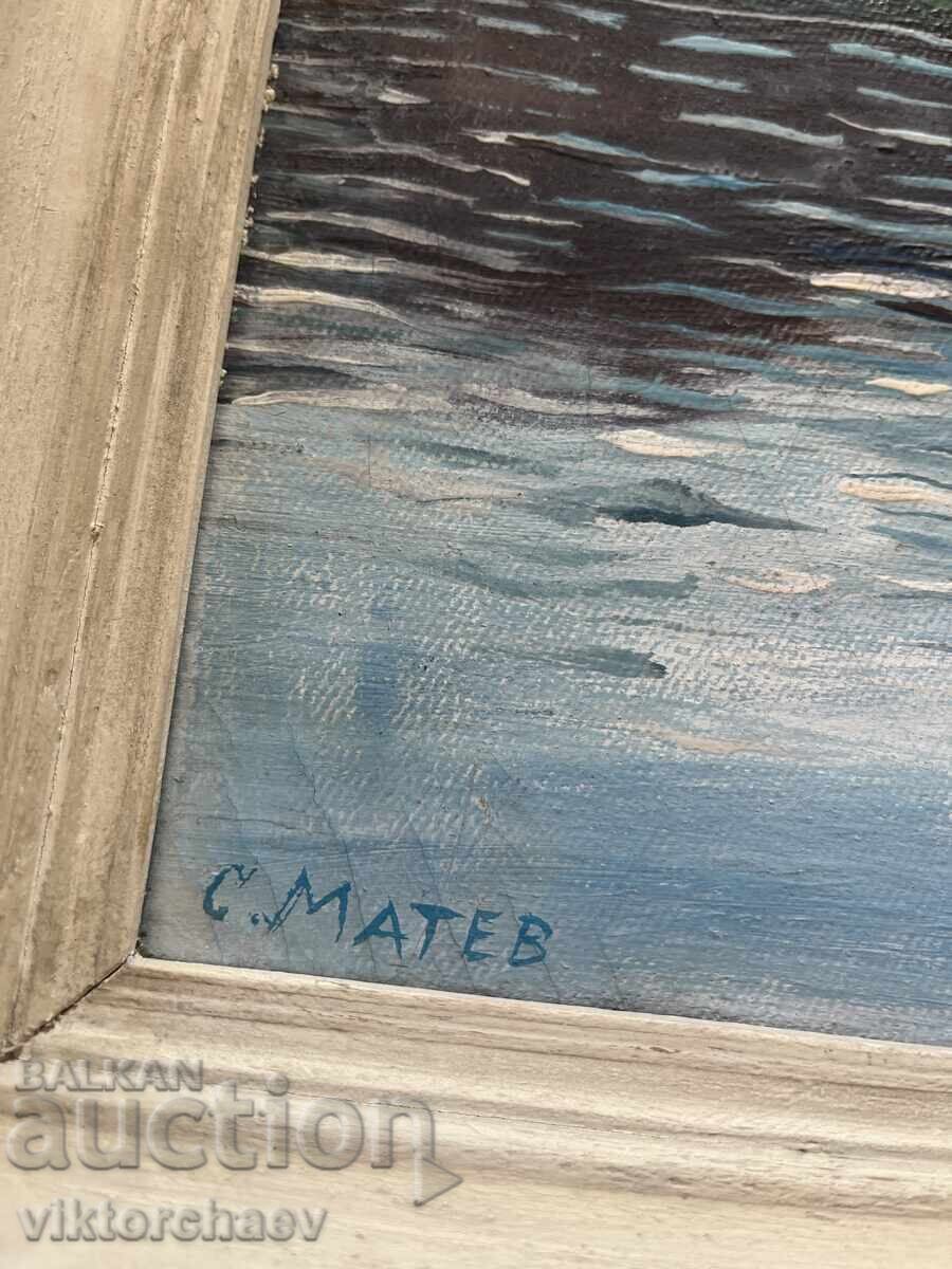 ΜΙΚΡΟ. Ζωγραφική Matev - Τοπίο με τιμή 125.00 BGN | € 63.91