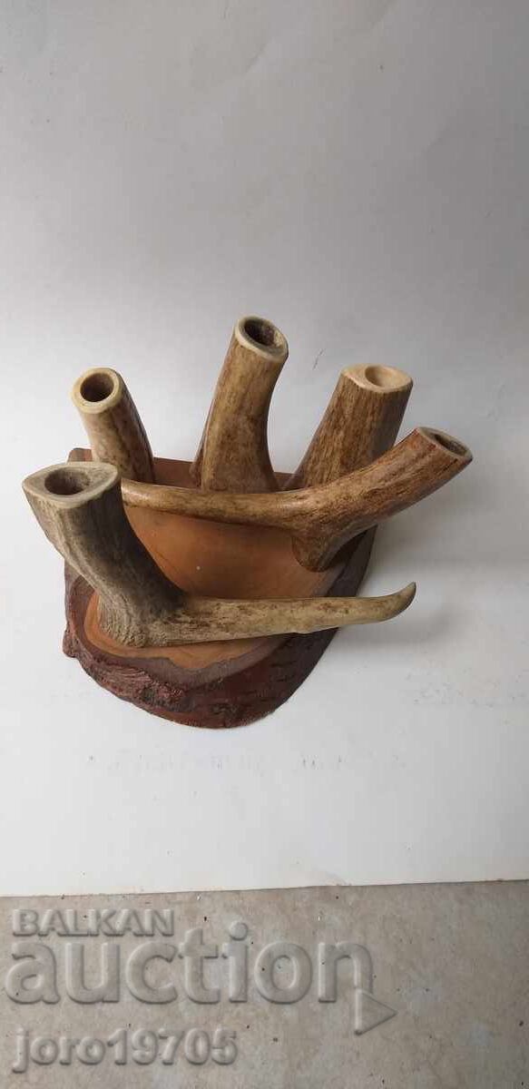 Auction stand / deer antlers / sarandak Auction stand / deer antlers / sarandak