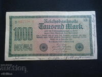 1000 marks 1922-red number