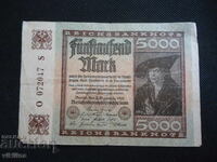 5000 марки 1922 г.