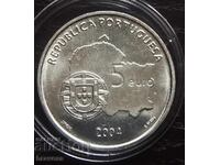 Portugalia - 5 euro - 2004