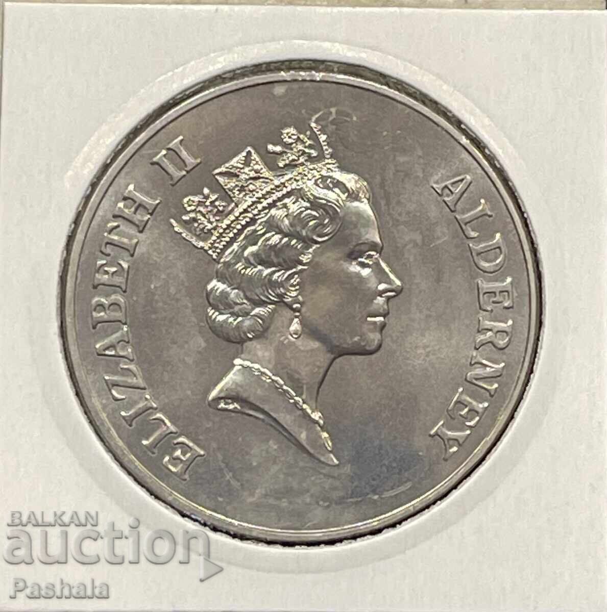 Alderney 2 lire 1997 cu preț € 15.00 | 29.34 BGN