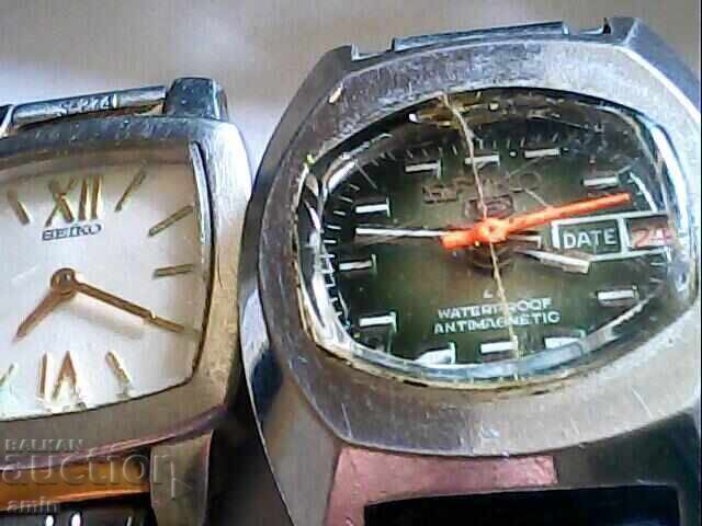 2 old Seiko watches, work perfectly 2 old Seiko watches, work perfectly