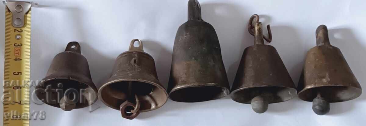 Auction Lot of 5 bells Auction Lot of 5 bells