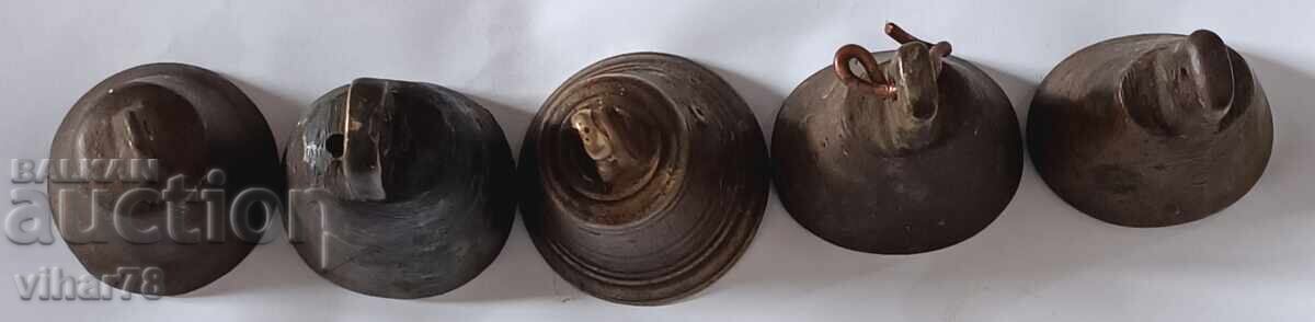 Lot of 5 bells - 7 Lot of 5 bells - 7