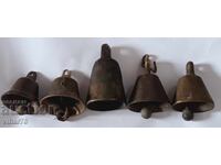 Lot of 5 bells