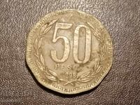 Chile 50 pesos 1998