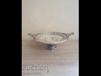 Metal fruit bowl G.A.B.M 1900