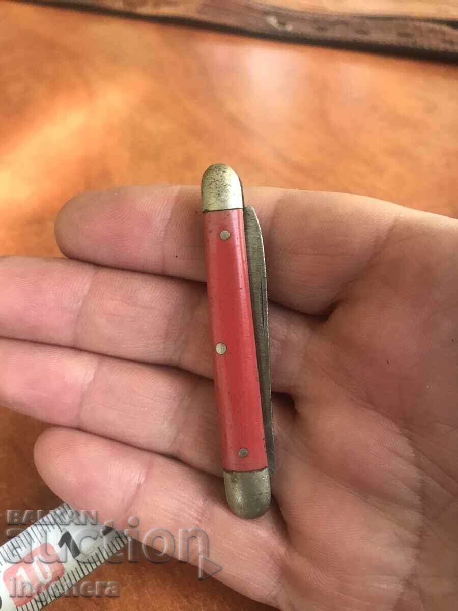 FOLDING KNIFE, OLD BLADE, MINI - BULGARIA with price 45.00 BGN | € 23.01