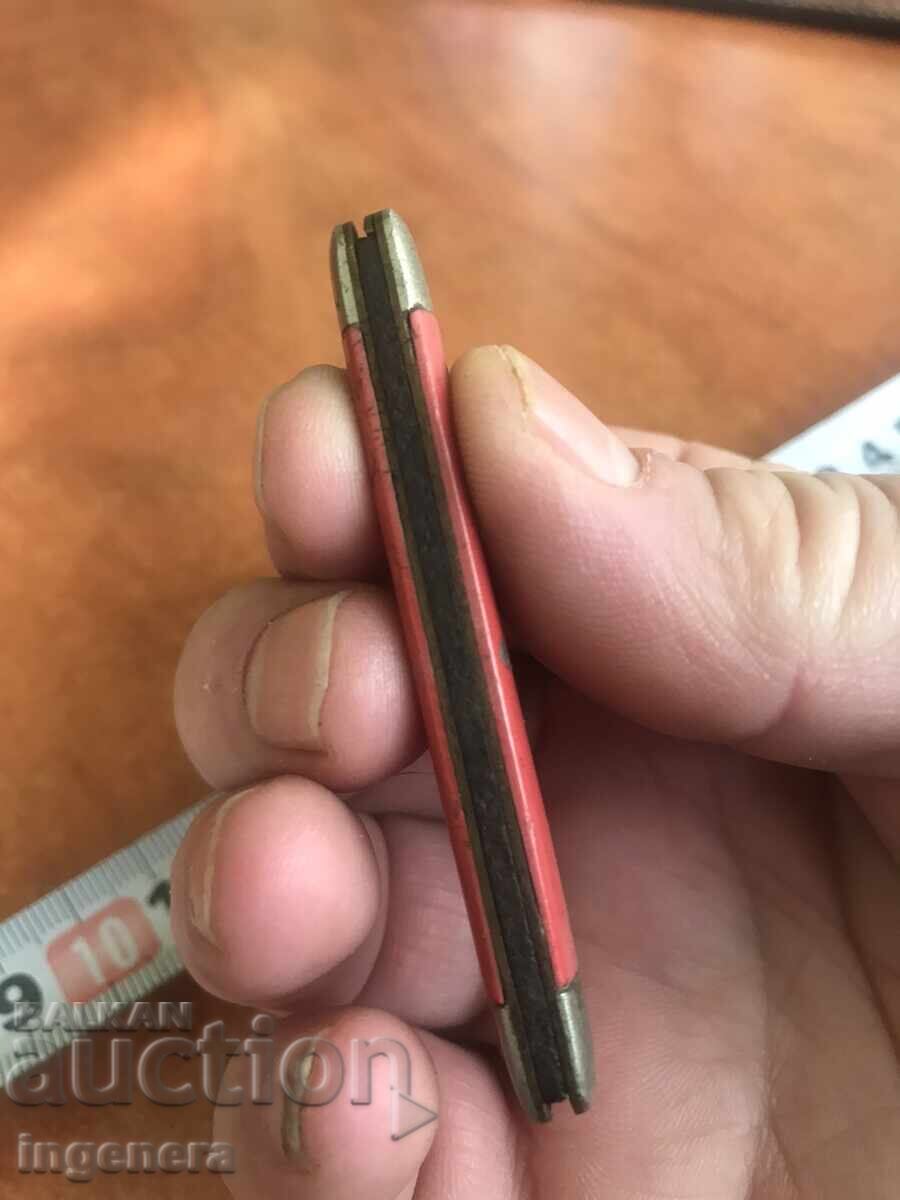 FOLDING KNIFE, OLD BLADE, MINI - BULGARIA - 7
