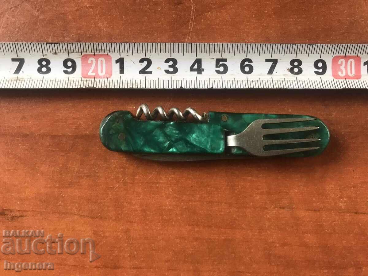 FOLDING KNIFE, OLD BLADE, TERVEL - 5