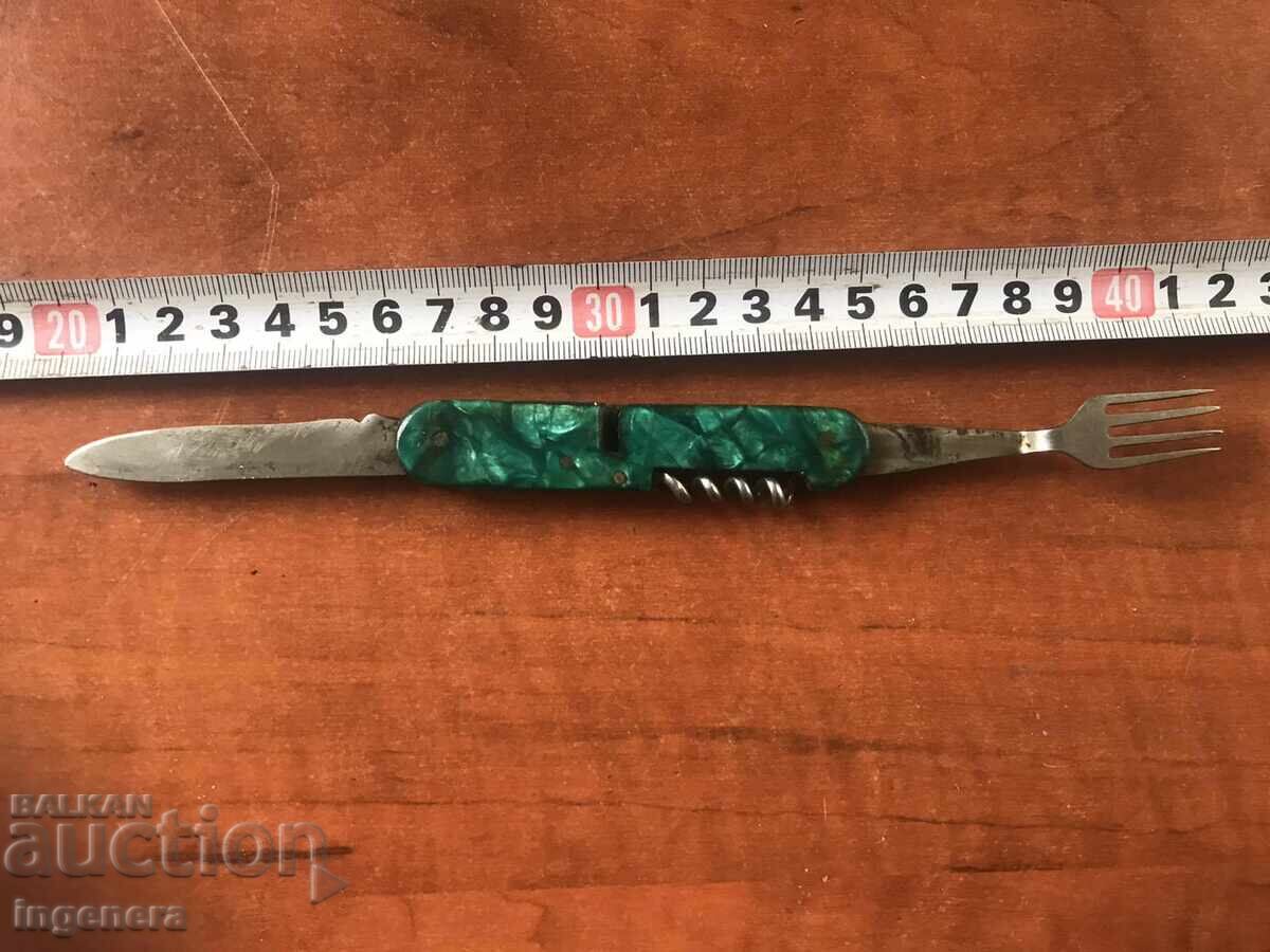 FOLDING KNIFE, OLD BLADE, TERVEL