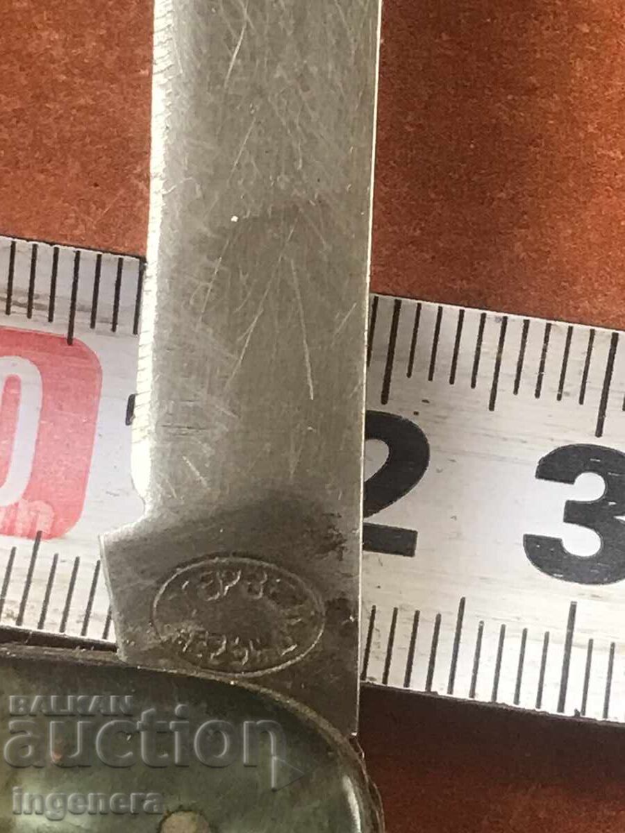 FOLDING KNIFE ANTIQUE BLADE-BULGARIA - 5 FOLDING KNIFE ANTIQUE BLADE-BULGARIA - 5