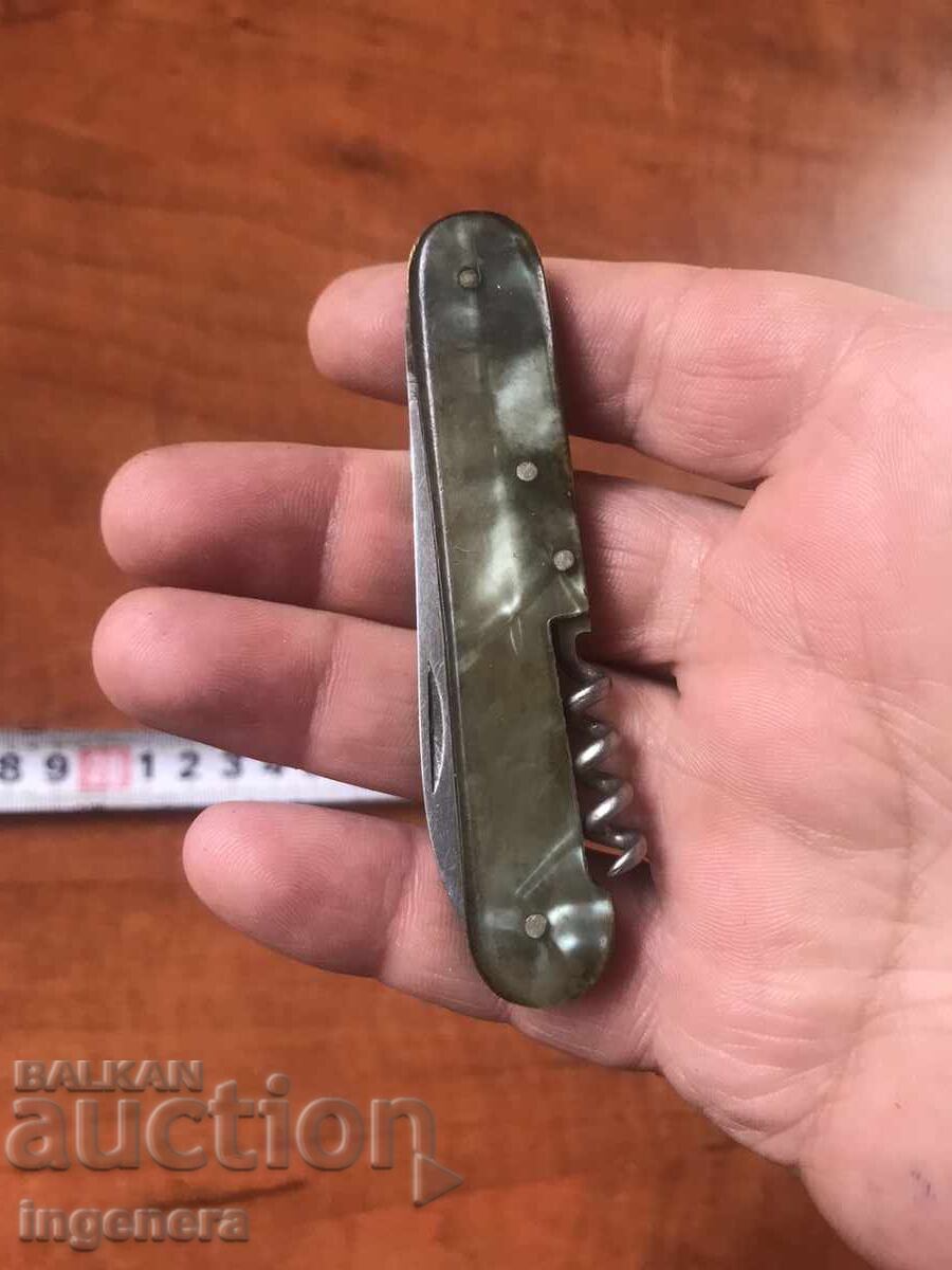 FOLDING KNIFE ANTIQUE BLADE-BULGARIA - 6 FOLDING KNIFE ANTIQUE BLADE-BULGARIA - 6