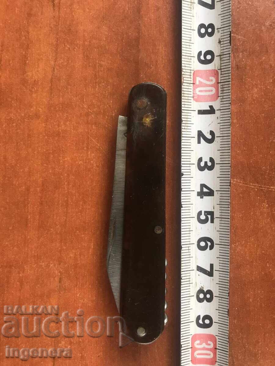 FOLDING KNIFE, OLD BLADE, MARKED - 5 FOLDING KNIFE, OLD BLADE, MARKED - 5